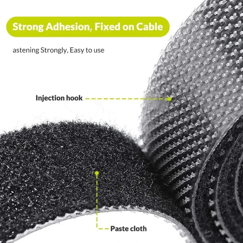 Hook and Loop Fastener Cable Organizer