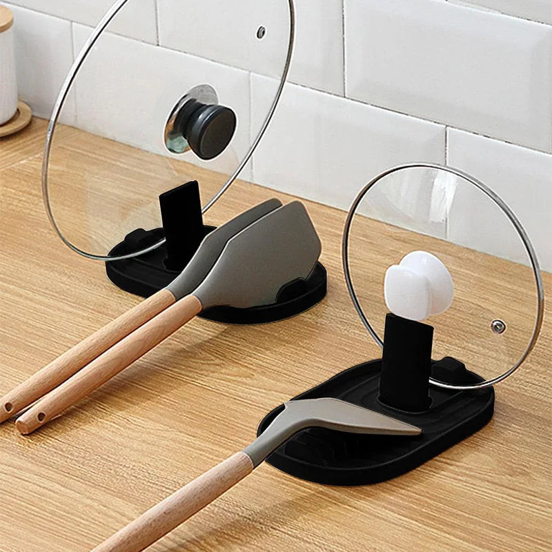 Foldable Nordic Pot Lid & Utensil Holder