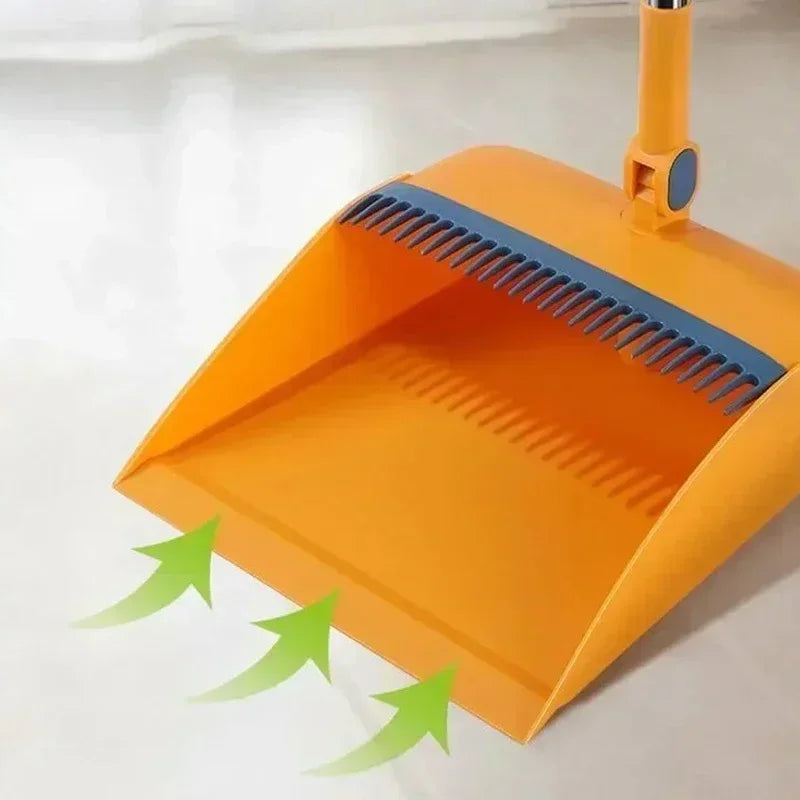 2-in-1 Broom & Dustpan Set