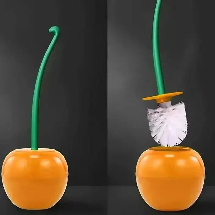 Cherry-Shaped Toilet Brush