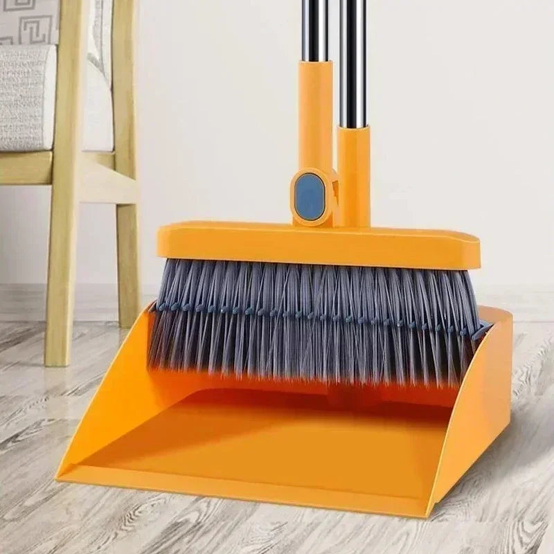 2-in-1 Broom & Dustpan Set