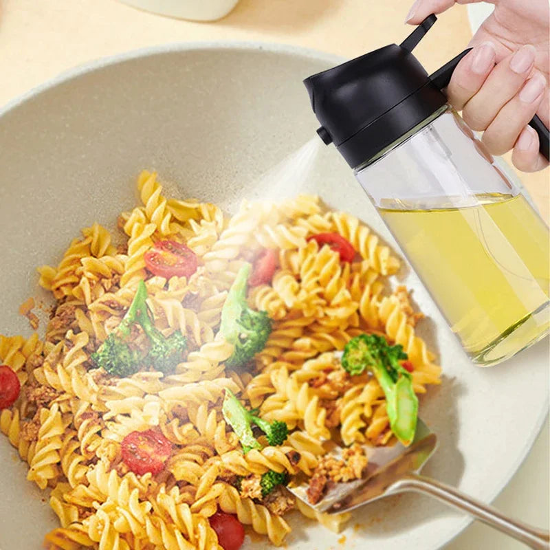 Olive Oil Sprayer - 2 in 1 Spray & Pour Olive Oil Dispenser